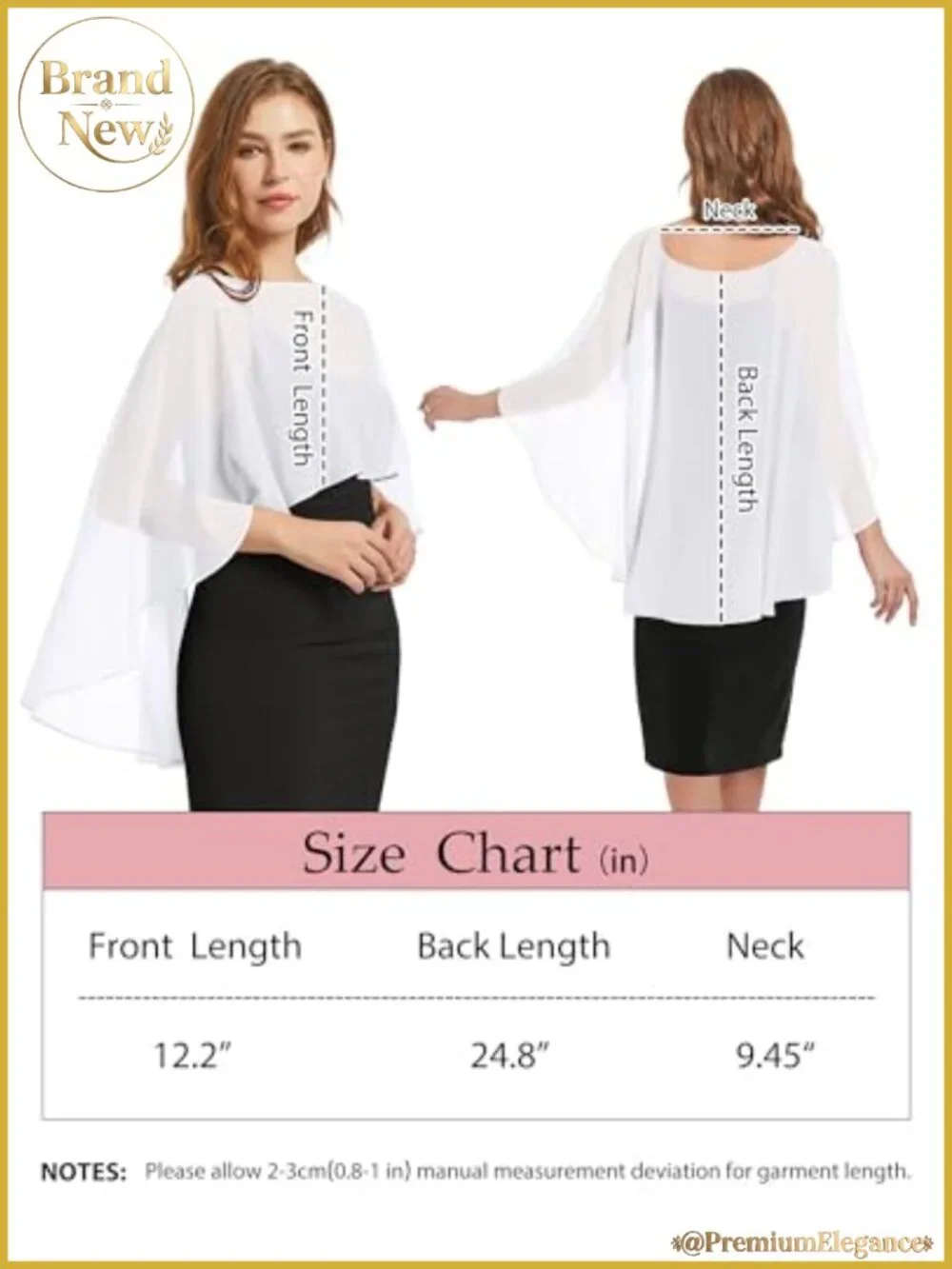 Chiffon Shawl Wrap Evening Dress Cape Sheer Poncho Cover Up